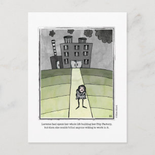 PITY Cartoon von Ellen Elliott Postkarte
