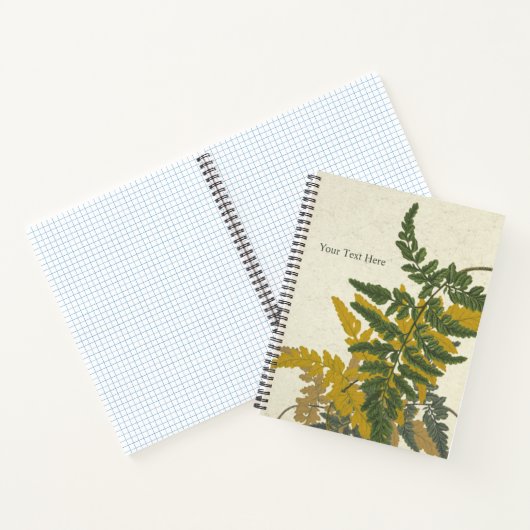 Pityrogramma chrysophylla Fern Notizblock (Innenseite)