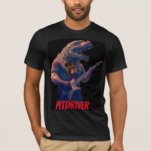 PitZillA und PitDriver Löwe Logo OG-Shirt T-Shirt (Vorderseite)