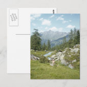 Pitztal Postkarte (Vorne/Hinten)