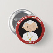 Pius X Button (Vorne & Hinten)