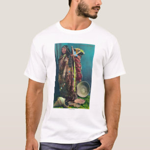 Piuta gebürtige Mutter und Kind in einem Papoose T-Shirt