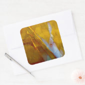 Piute Jasper Quadratischer Aufkleber (Umschlag)