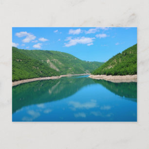 Piva See in Montenegro Postcard Postkarte