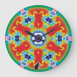 Pivitol Kaleidoscope Große Wanduhr