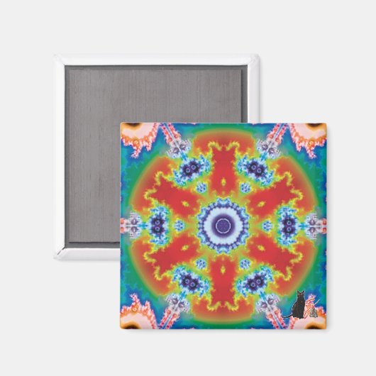 Pivitol Kaleidoscope Magnet (Vorderseite/Rückseite)