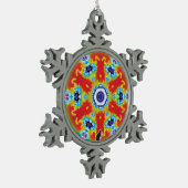 Pivitol Kaleidoskop Snowflake Ornament (Links)