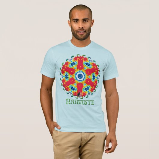 Pivitol Namaste Kaleidoscope T-Shirt (Vorne ganz)