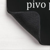 Pivo Prosim Bier Bitte Tschechische Sprache Prag V Mousepad (Ecke)