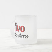 Pivo verringert Druck Mattglastasse (Vorderseite Links)