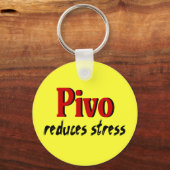 Pivo verringert Stress Schlüsselanhänger (Vorderseite)