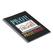 Pivot Analytics Finance Data Science Computer Notizblock (Rechte Seite)