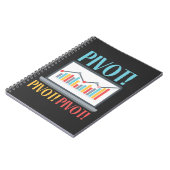 Pivot Analytics Finance Data Science Computer Notizblock (Linke Seite)