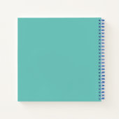 Pivot Table square notebook Notizblock (Rückseite)