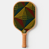 "Pivotal and Colorful"  Pickleball Paddle (Rückseite)