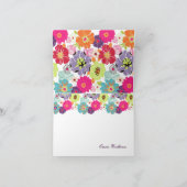 Pix Dezines Alegre, retro floral Danke (Innenseite)