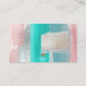 Pix Dezines Aqua Wasserfarbe, Platzkarten der Mode (Rückseite)