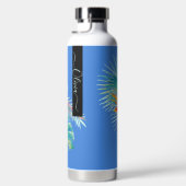 Pix Dezines Blume Tropisches Paradies Trinkflasche (Rechts)