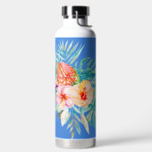 Pix Dezines Blume Tropisches Paradies Trinkflasche (links)