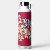 Pix Dezines Blume Tropisches Paradies Trinkflasche (Vorderseite)