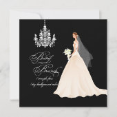 Pix Dezines bridal Brunch/DIY-Anlass+Farbe Einladung (Vorderseite)