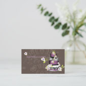 Pix Dezines Cake/Bäckerei/Pâtisserie Visitenkarte (Stehend Vorderseite)