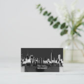 Pix Dezines City Scape, New York Skyline Visitenkarte (Stehend Vorderseite)