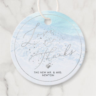 Pix Dezines Crystal Blue Shoreline, Strand Vielen  Geschenkanhänger