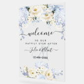 Pix Dezines Elegant Ice Blue Hyde Alabaster Rose Acrylschild (Winkel)