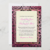 Pix Dezines Fidora Vintag Damaskus Einladung (Rückseite)