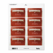 ✡ Pix Dezines Football Bar Mitzvah (Vorne)