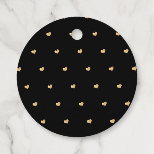 Pix Dezines Gold Danke, Luxus Kalligraphie Geschenkanhänger (Rückseite)