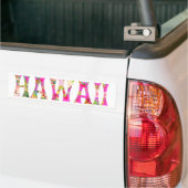 Pix Dezines Hawaii Tiki Typografie Autoaufkleber (Auf Lkw)