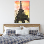 Pix Dezines Herbstparis, eiffeler Turm Leinwanddruck (Insitu (Schlafzimmer))