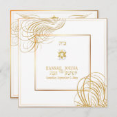 Pix Dezines i'm meine geliebten/tauben Einladung (Vorne/Hinten)