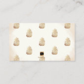 Pix Dezines Imitats Goldene Pinecone Platzkarte (Rückseite)