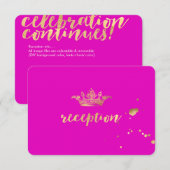 Pix Dezines Imitats Goldene Prinzessin Kronenkratz (Vorne/Hinten)