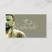 Pix Dezines japanese buddha Visitenkarte (Rückseite)