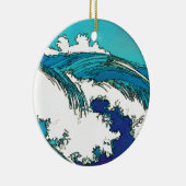 Pix Dezines konen uehara Ozeanwellen, 上 原 Keramikornament (Rechts)