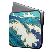 Pix Dezines konen uehara Ozeanwellen, 上 原 Laptopschutzhülle (Vorderseite Links)