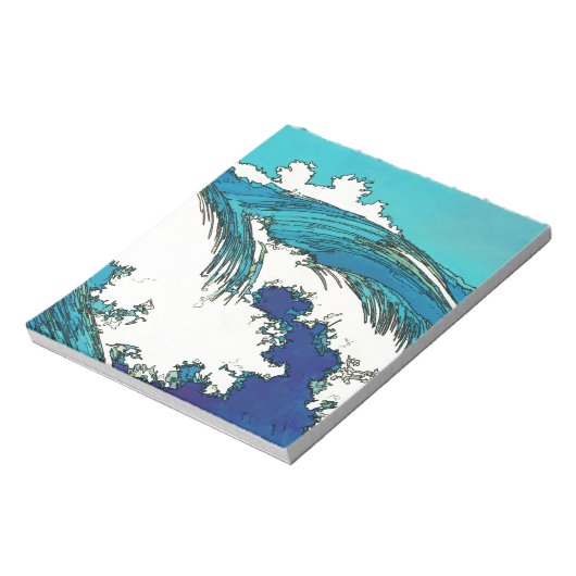 Pix Dezines konen uehara Ozeanwellen, 上 原 Notizblock (Rotiert)