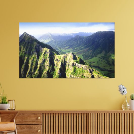 Pix Dezines Küste Leinwanddruck (Insitu (Wohnzimmer))