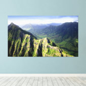 Pix Dezines Küste Leinwanddruck (Insitu (Holzboden))