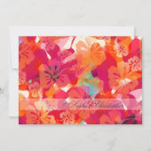 Pix Dezines Maui Hibiskus Einladung (Vorderseite)