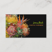 Pix Dezines maui Protea für Indien Visitenkarte (Vorderseite)