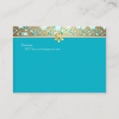 Pix Dezines mitzvah Wegweiser Karten/Grunge Sterne Begleitkarte (Rückseite)