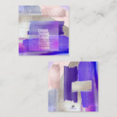 Pix Dezines Moderne Kunst Rose Unterkunft Begleitkarte (Vorne/Hinten)