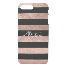 Pix Dezines Moderne Streifen+Imitat Rose Gold