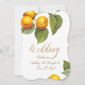 Pix Dezines Orchard/Pfirsiche/Redoute Einladung (Vorderseite)