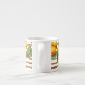 Pix Dezines Orchard/Pfirsiche/Redoute Espressotasse (Rückseite)